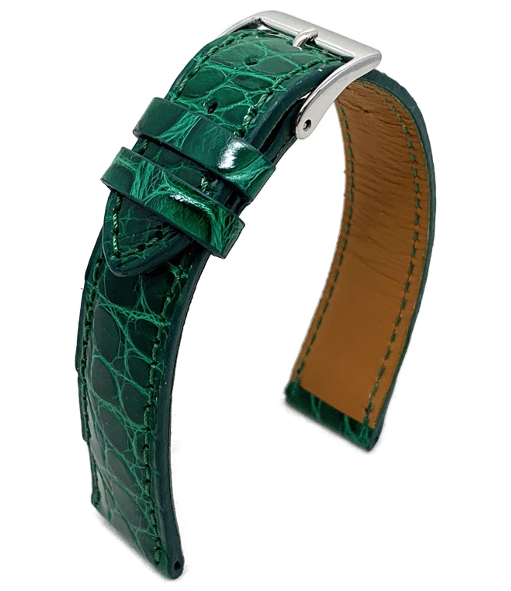 Allig. Flanke shiny M d.grün 19/16