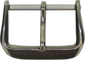 Schnalle 12 mm Titan