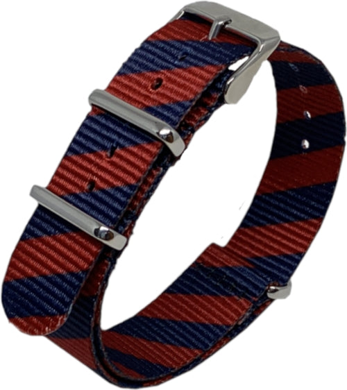 Nato Twill M rot/blau 22/22