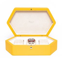 Portobello Uhrenbox gelb